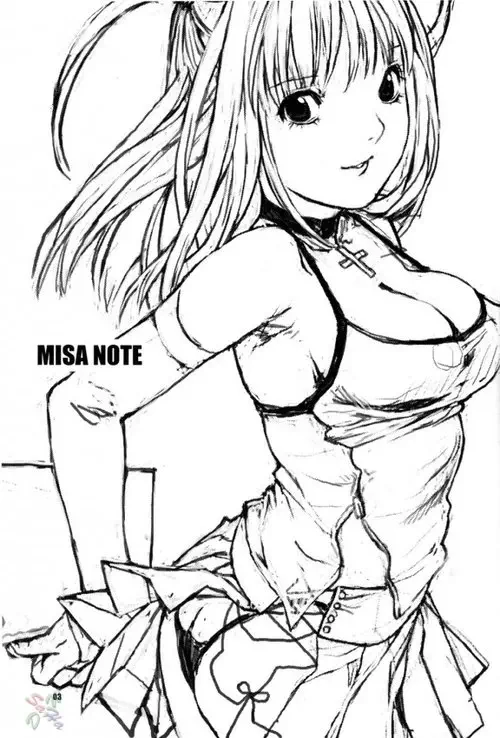 Misa Note Хентай манга читать онлайн Misa Note Хентай манга и Додзинси
