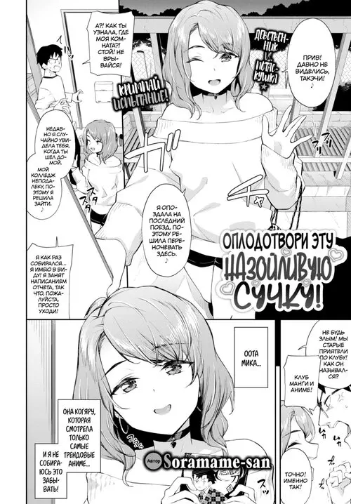 Оплодотвори эту назойливую сучку!
