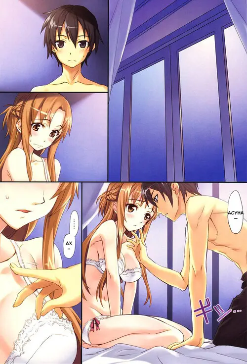 Sword Art Unlimited Хентай манга читать онлайн Sword Art Unlimited Хентай манга и Додзинси